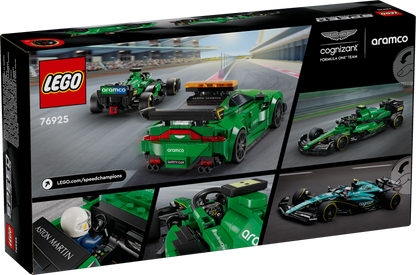 LEGO Aston Martin safety car and AMR23 76925 Speedchampions