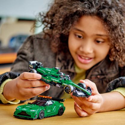 LEGO Aston Martin safety car and AMR23 76925 Speedchampions