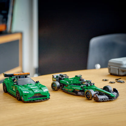LEGO Aston Martin safety car and AMR23 76925 Speedchampions