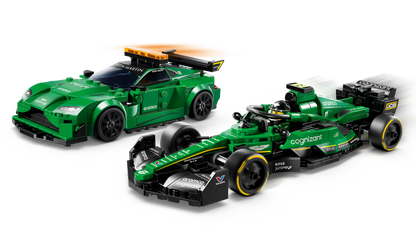 LEGO Aston Martin safety car and AMR23 76925 Speedchampions