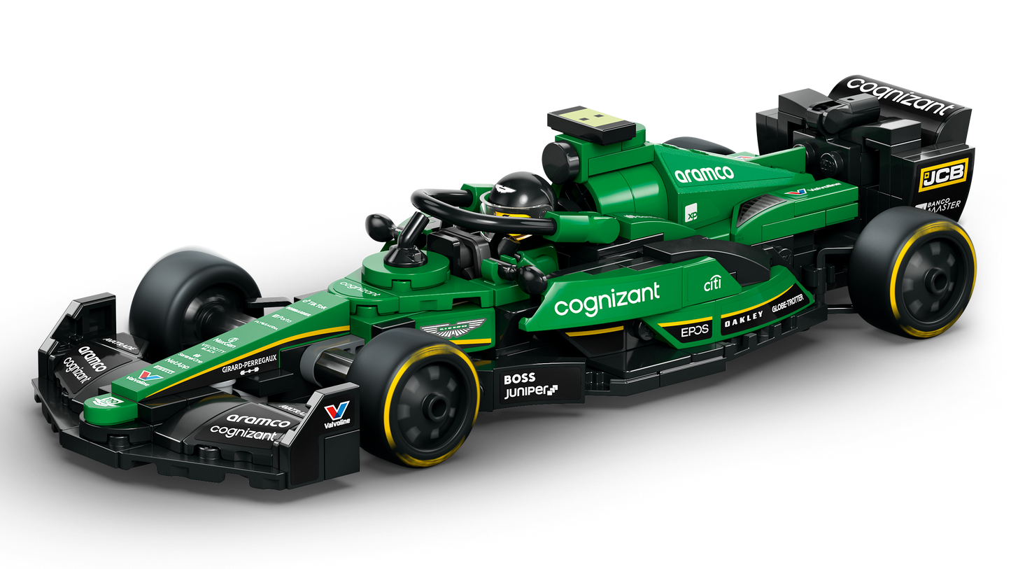 LEGO Aston Martin safety car and AMR23 76925 Speedchampions