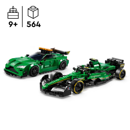 LEGO Aston Martin safety car and AMR23 76925 Speedchampions