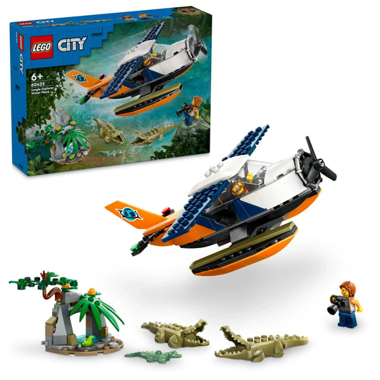 LEGO Jungleonderzoekers: watervliegtuig 60425 City (Pre-Order: verwacht juni) | 2TTOYS ✓ Official shop<br>