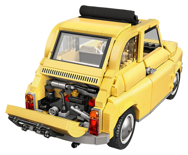 LEGO Fiat 500 geel 10271 Creator Expert