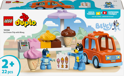 LEGO Eiscreme holen mit Bluey 10458 DUPLO Bluey (Vorbestellung: 1. August)