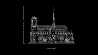 LEGO Notre-Dame Kathedraal 21061 Architecture
