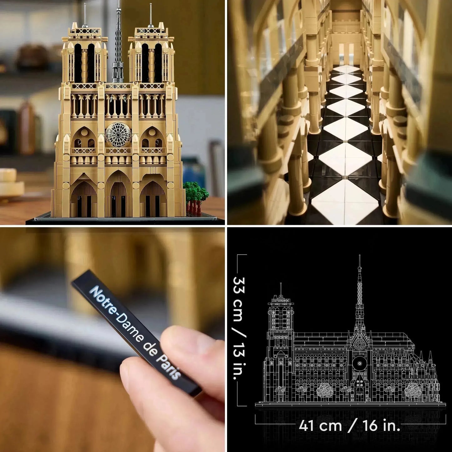 LEGO Notre-Dame Kathedraal 21061 Architecture