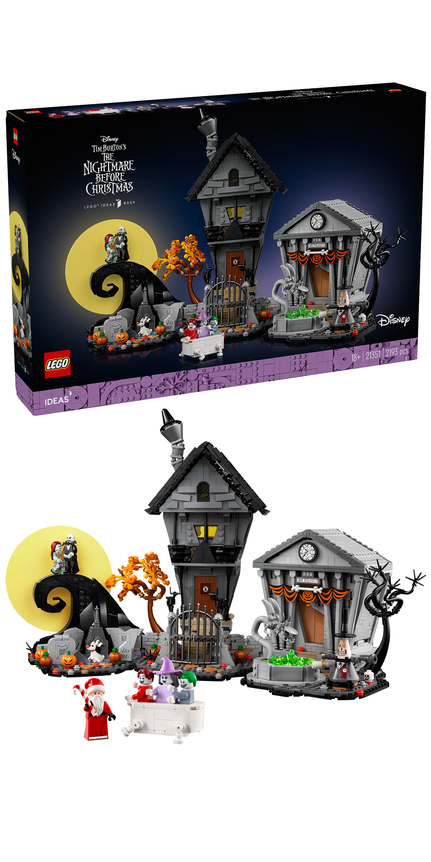 LEGO Nightmare before Christmas-Ideen