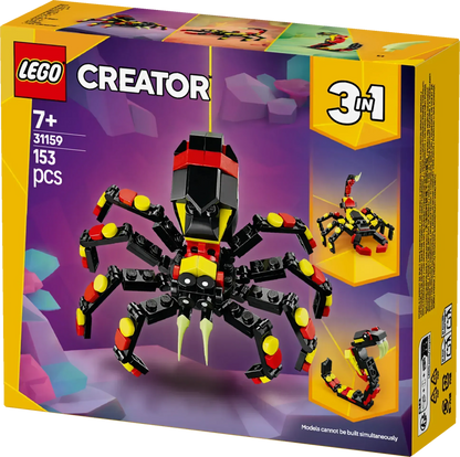LEGO Wild Animals: Spannende Spinne 31159 Creator 3-in-1