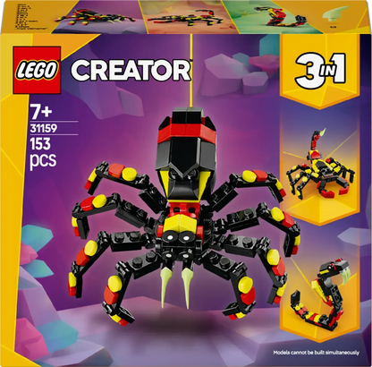 LEGO Wild Animals: Spannende Spinne 31159 Creator 3-in-1