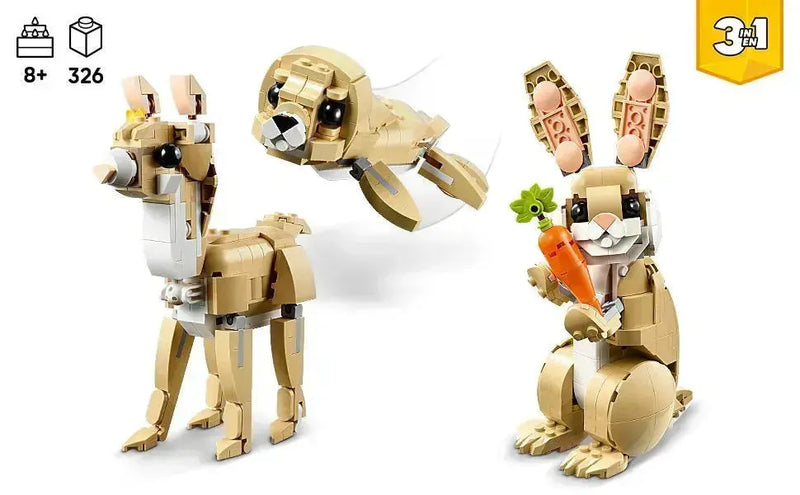 LEGO Cute Bunny 31162 Creator 3-in-1