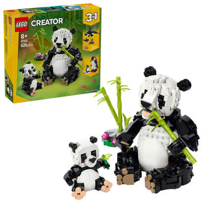 LEGO Wild Animals: Panda Family 31165 Creator 3-in-1 (expected: January 2025)
