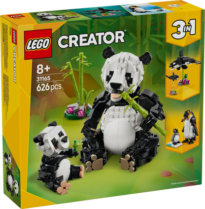 LEGO Wild Animals: Panda Family 31165 Creator 3-in-1 (expected: January 2025)