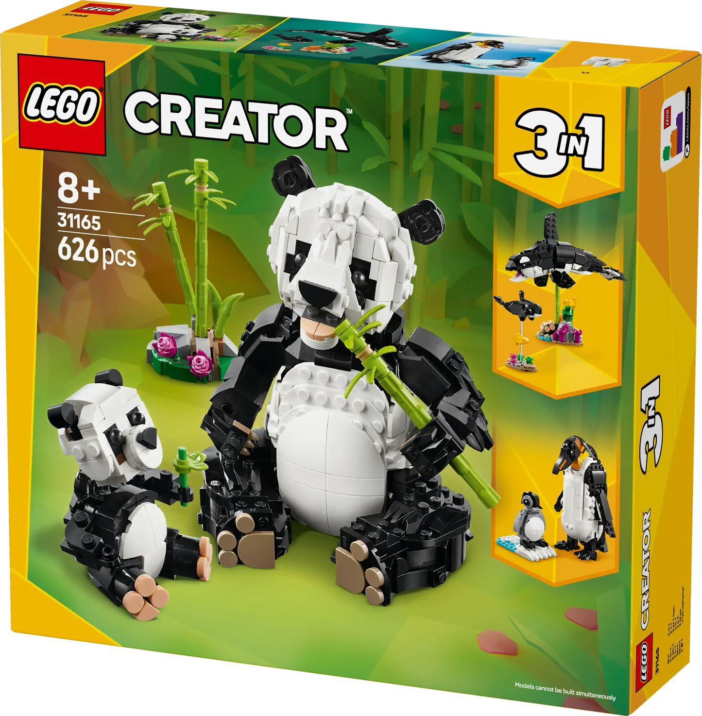 LEGO Wild Animals: Panda Family 31165 Creator 3-in-1 (expected: January 2025)