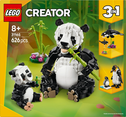 LEGO Wild Animals: Panda Family 31165 Creator 3-in-1 (expected: January 2025)