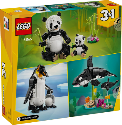 LEGO Wild Animals: Panda Family 31165 Creator 3-in-1 (expected: January 2025)