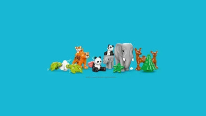 LEGO 3 in 1 Familie Wildtiere 10446 DUPLO