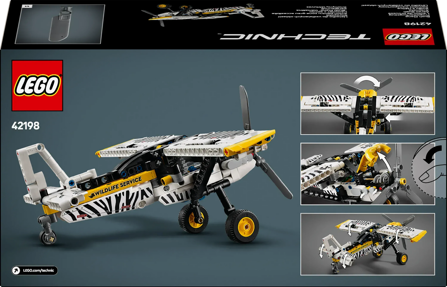 LEGO Jungle Airplane 42198 Technic (Pre-Order: January 2025)