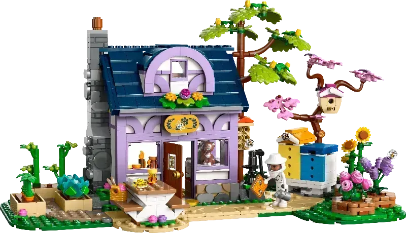 LEGO Beekeeping House and Flowers 42669 Friends (Pre-Order: January 2025)