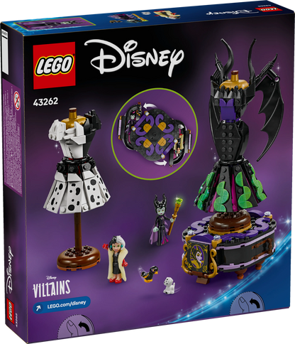 LEGO The Dresses of Maleficent and Cruella De Ville 43262 Disney (Pre-Order: March 2025)