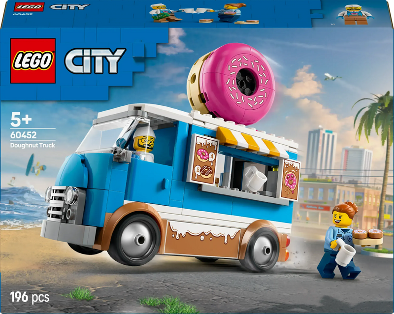 LEGO Donut Truck 60452 City (Pre-Order: January 2025)