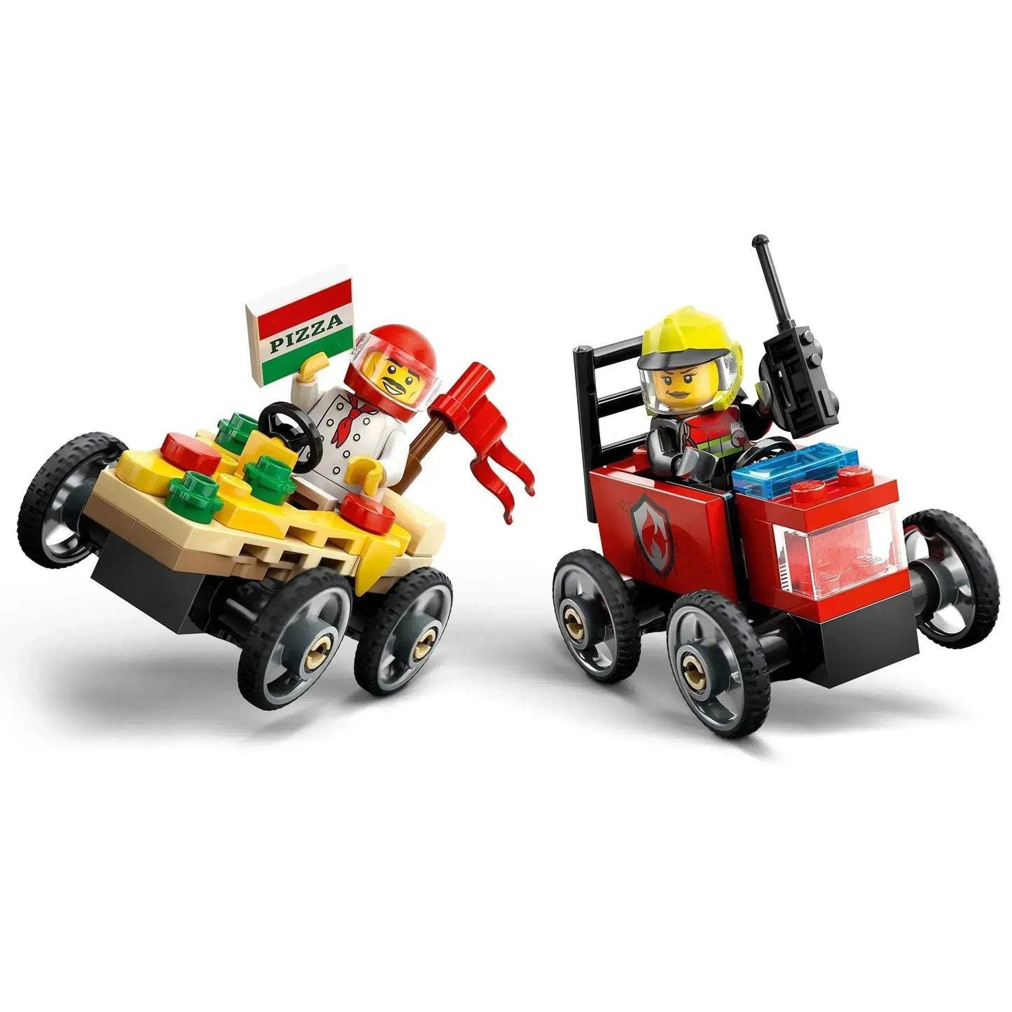 LEGO Race Car Pack: Pizza Van vs Fire Truck 60458 City (Pre-Order: January 2025)