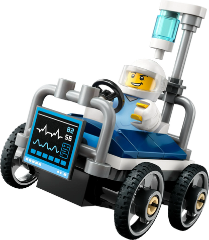 LEGO Race Car Pack: Airplane vs Hospital Bed 60459 City (Pre-Order: January 2025)