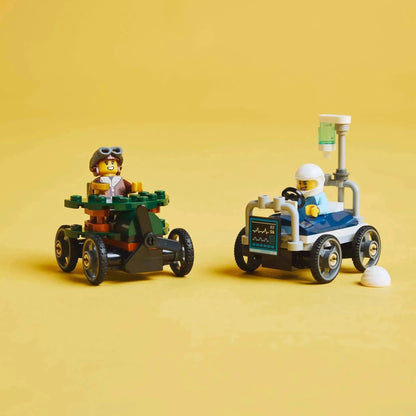 LEGO Race Car Pack: Airplane vs Hospital Bed 60459 City (Pre-Order: January 2025)