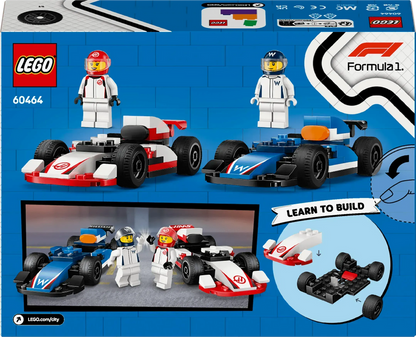 LEGO F1 Williams Racing &amp; Haas Formula 1 Cars 60464 City (Pre-Order: January 2025)