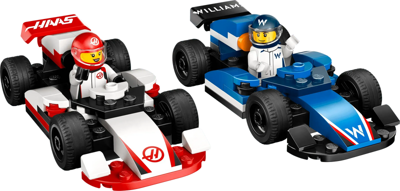 LEGO F1 Williams Racing &amp; Haas Formula 1 Cars 60464 City (Pre-Order: January 2025)