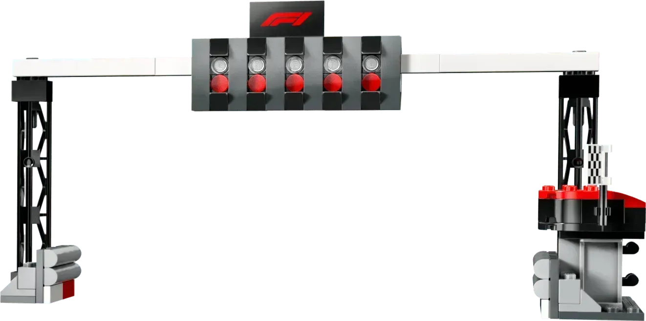 LEGO F1 Starting Line with VCARB &amp; Sauber Formula 1 Cars 60474 City