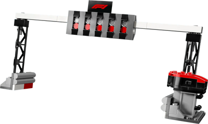 LEGO F1 Starting Line with VCARB &amp; Sauber Formula 1 Cars 60474 City