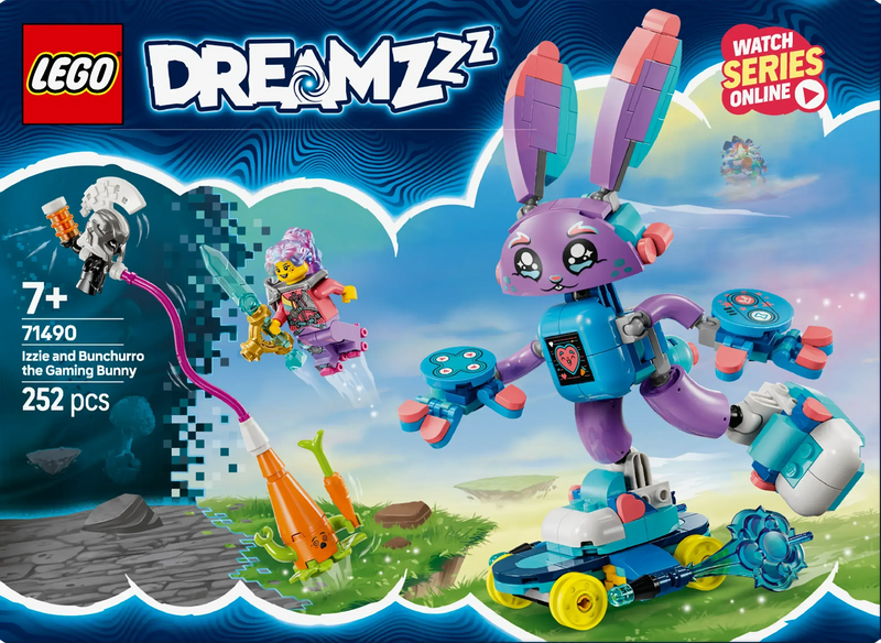 LEGO Izzi &amp; Bunchurro the Gaming Rabbit 71490 Dreamzzz (Pre-Order: January 2025)