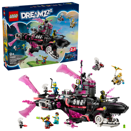 LEGO Nachtmerrie haaienonderzeeër 71500 Dreamzzz (Pre-Order: juni)