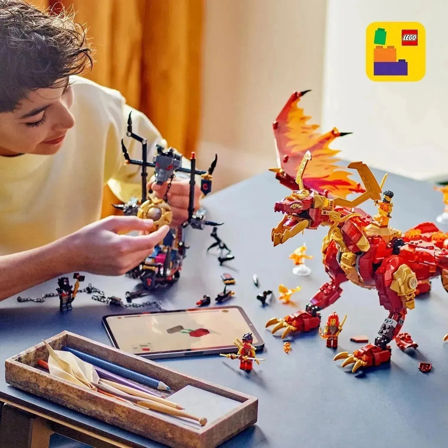 LEGO Bron Draak van Beweging 71822 Ninjago
