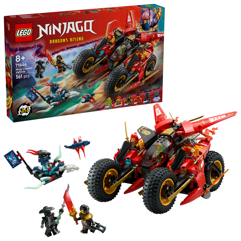 LEGO Ninja strijdvoertuig 71844 Ninjago (Pre-Order: juni)