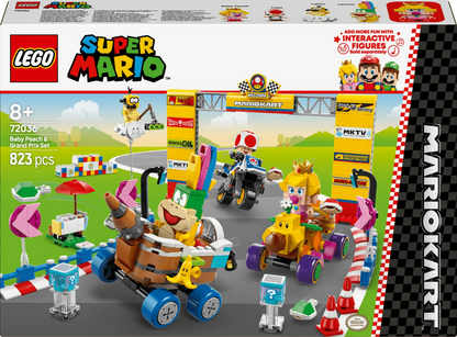 LEGO Mario Kart – Baby Peach &amp; Grand Prix Set 72036 SuperMario (Delivery: January 2025)