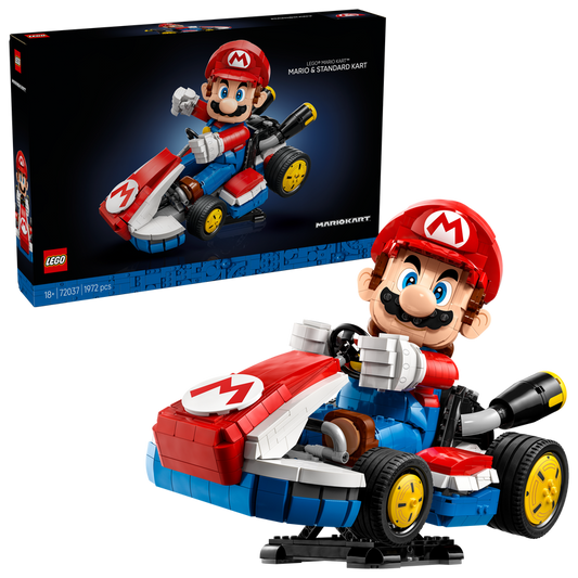 LEGO Mario Kart™ – Mario en standaardkart 72037 Supermario (Pre-Order:  juli)