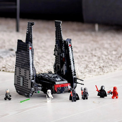LEGO Kylo Ren's Shuttle including Kylo Ren, Pryde, Sith, Troopers and Knights 75256 StarWars