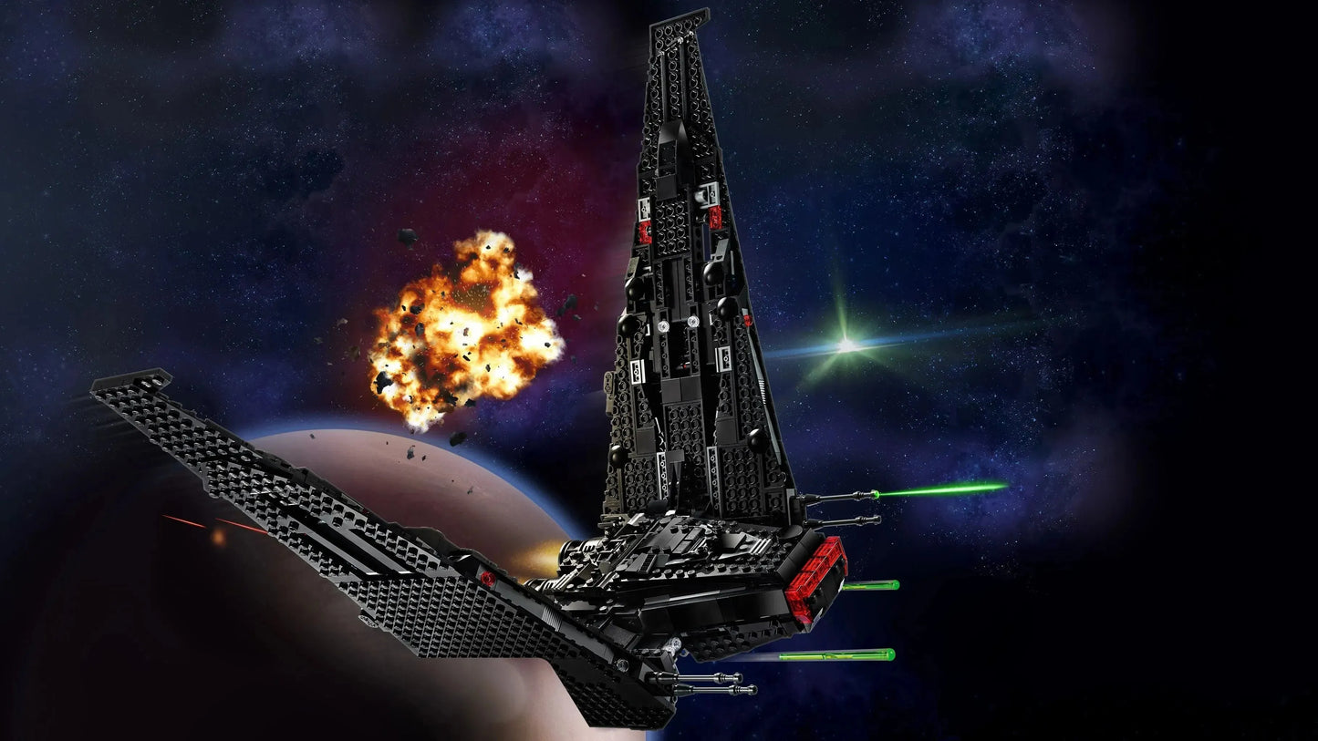 LEGO Kylo Ren's Shuttle including Kylo Ren, Pryde, Sith, Troopers and Knights 75256 StarWars