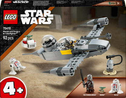 LEGO Mando and Grogu's N-1 Starfighter 75410 StarWars (Pre-Order: January 2025)