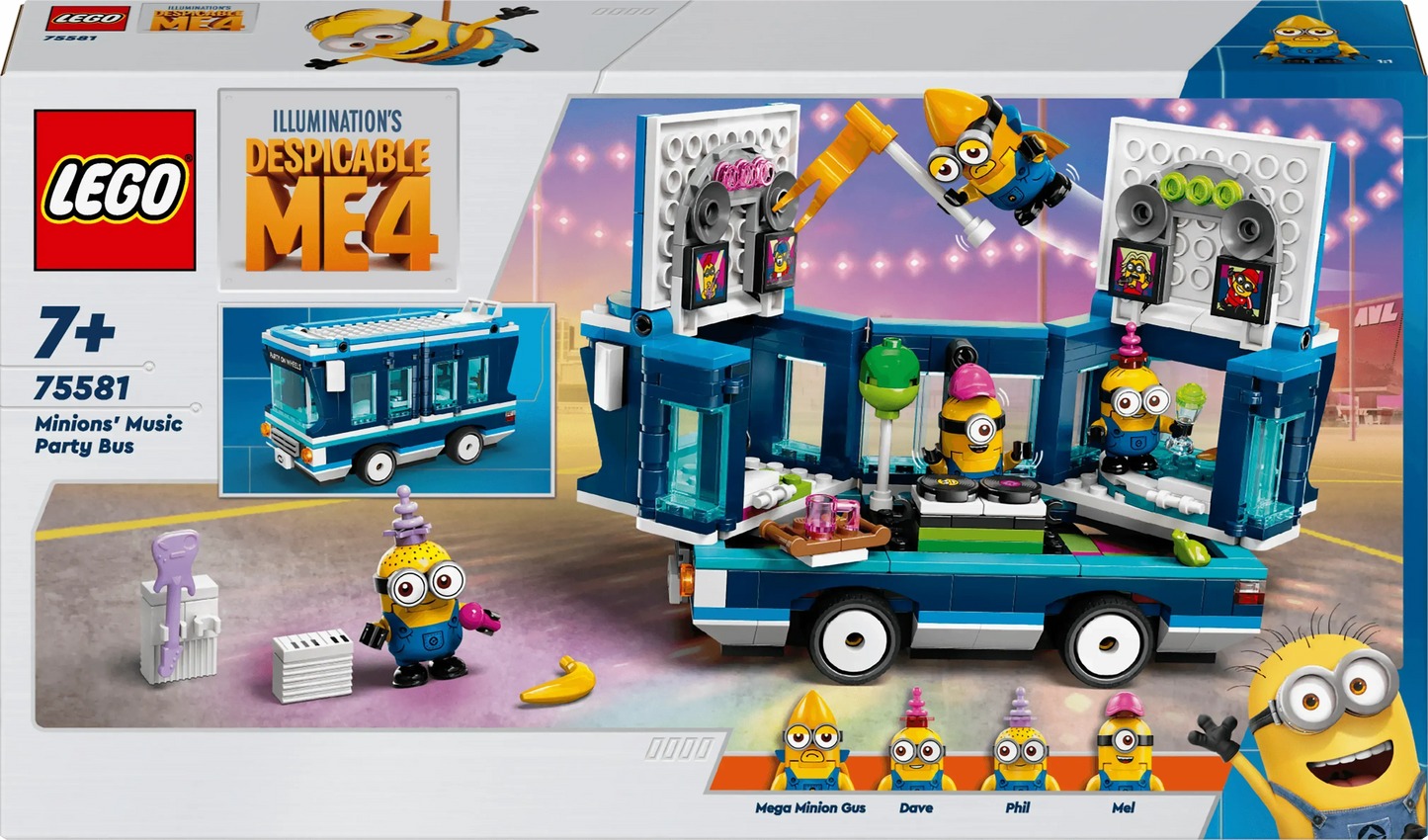 LEGO Minions Musical Party Bus 75581 Minions