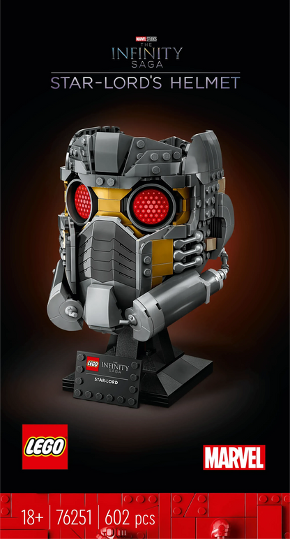LEGO Star-Lord's helmet 76251 Marvel