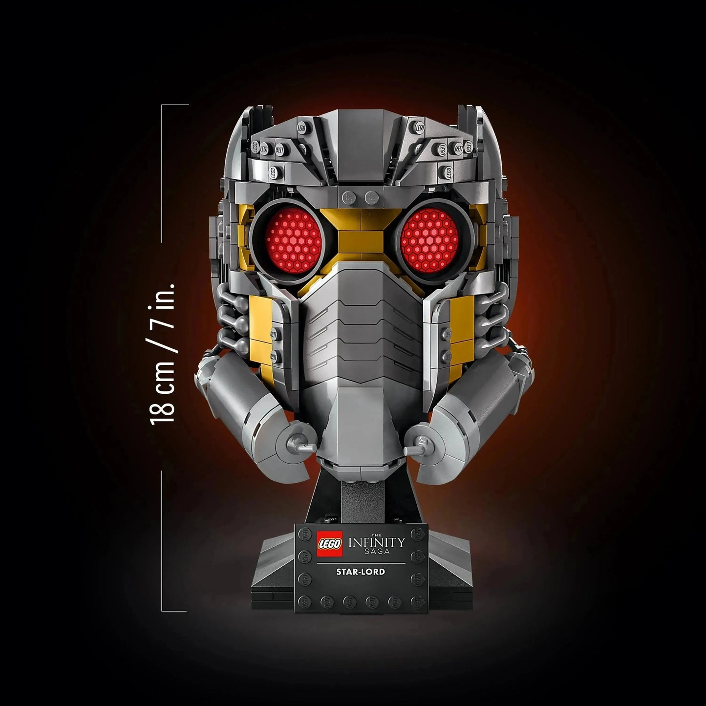 LEGO Star-Lords helmet 76251 Marvel