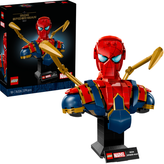LEGO Iron Spider-Man buste 76326 Superheroes