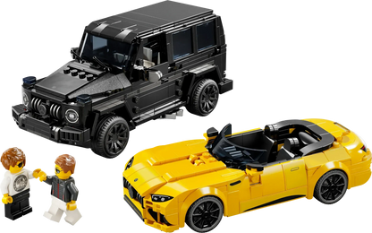 LEGO Mercedes-AMG GT Roadster 2024 &amp; AMG G 63 76924 Speedchampions