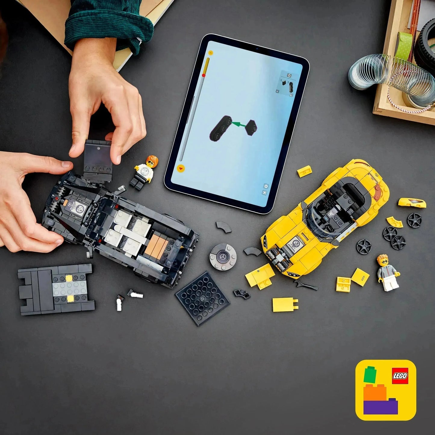 LEGO Mercedes-AMG GT Roadster 2024 &amp; AMG G 63 76924 Speedchampions