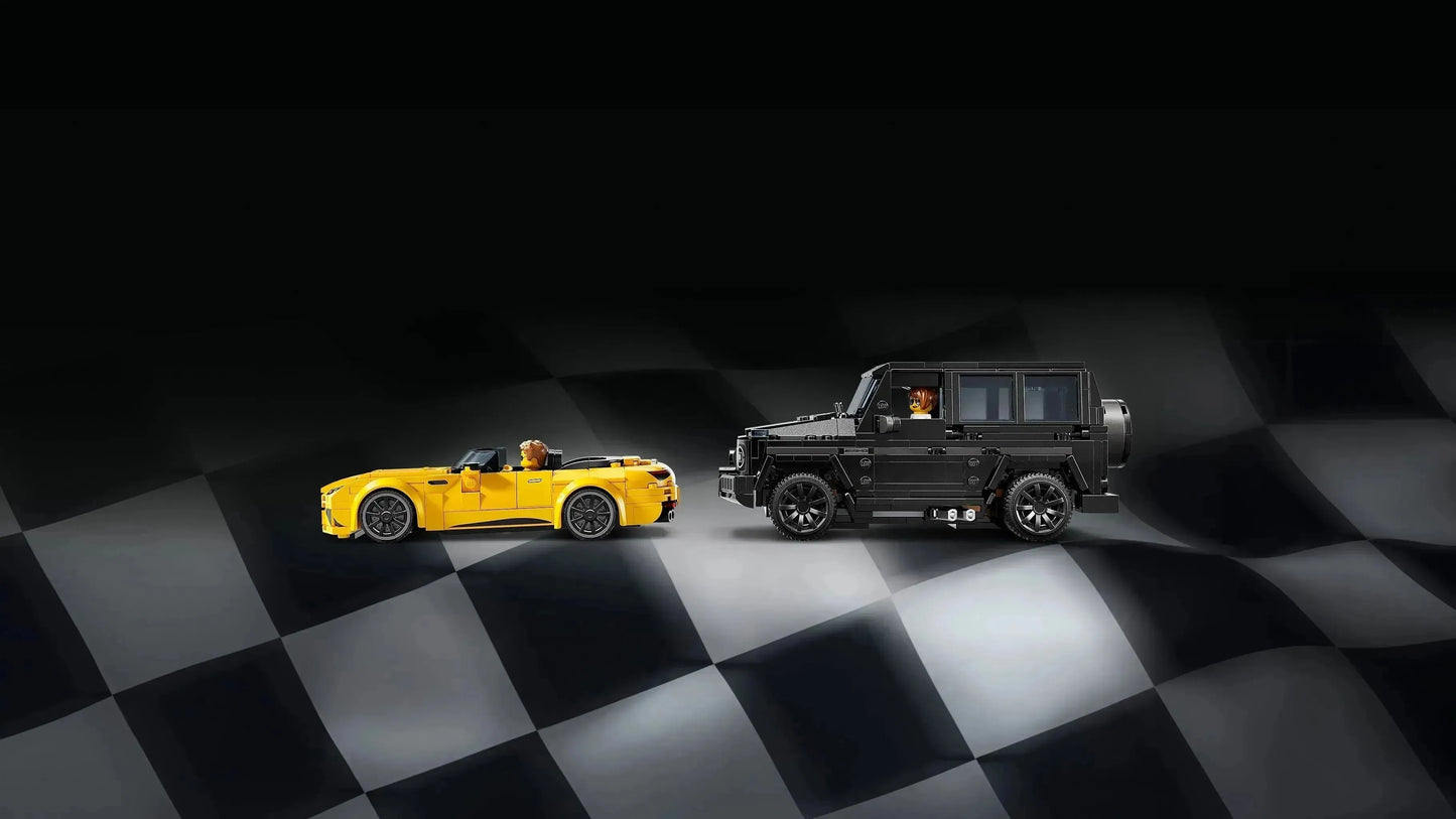 LEGO Mercedes-AMG GT Roadster 2024 &amp; AMG G 63 76924 Speedchampions