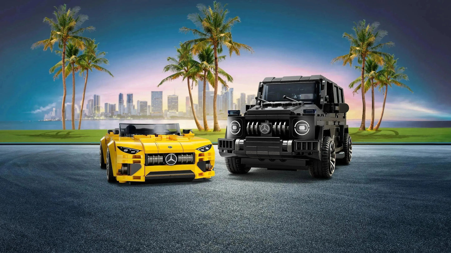 LEGO Mercedes-AMG GT Roadster 2024 &amp; AMG G 63 76924 Speedchampions