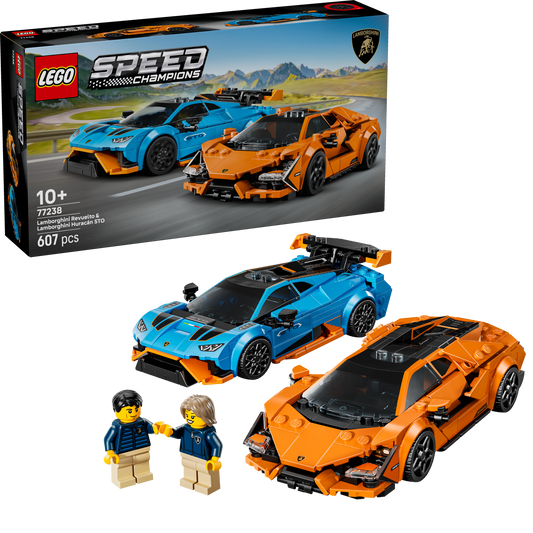 LEGO Lamborghini Revuelto & Huracán STO 77238 Speedchampions (Pre-Order: augustus)